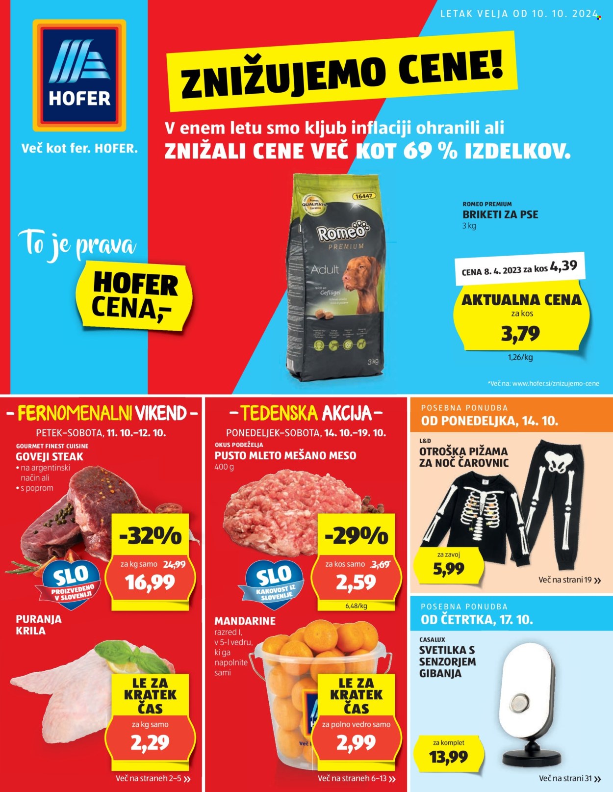 Hofer katalog - 10.10.2024 - 19.10.2024. Stran 1