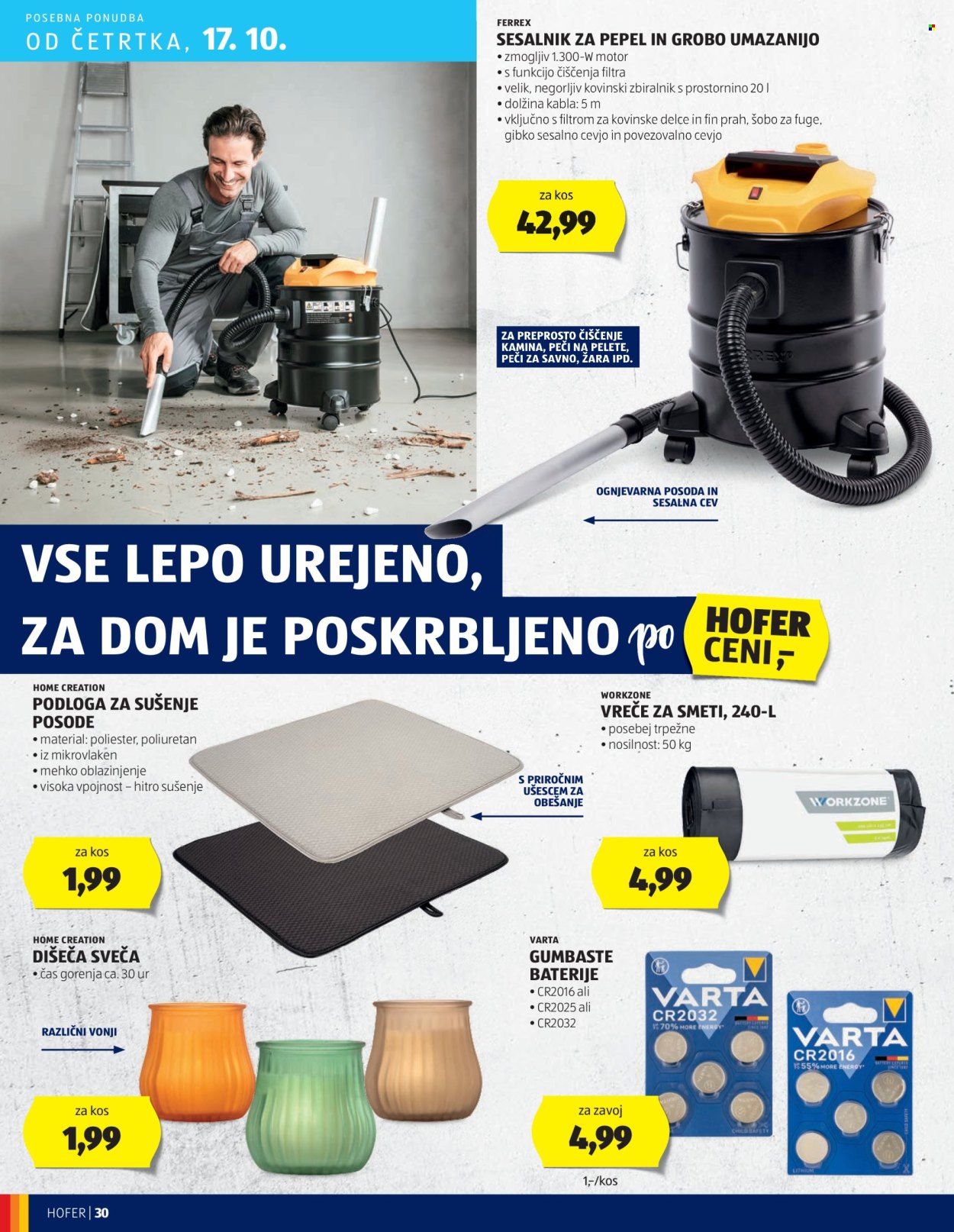 Hofer katalog - 10.10.2024 - 19.10.2024. Stran 30