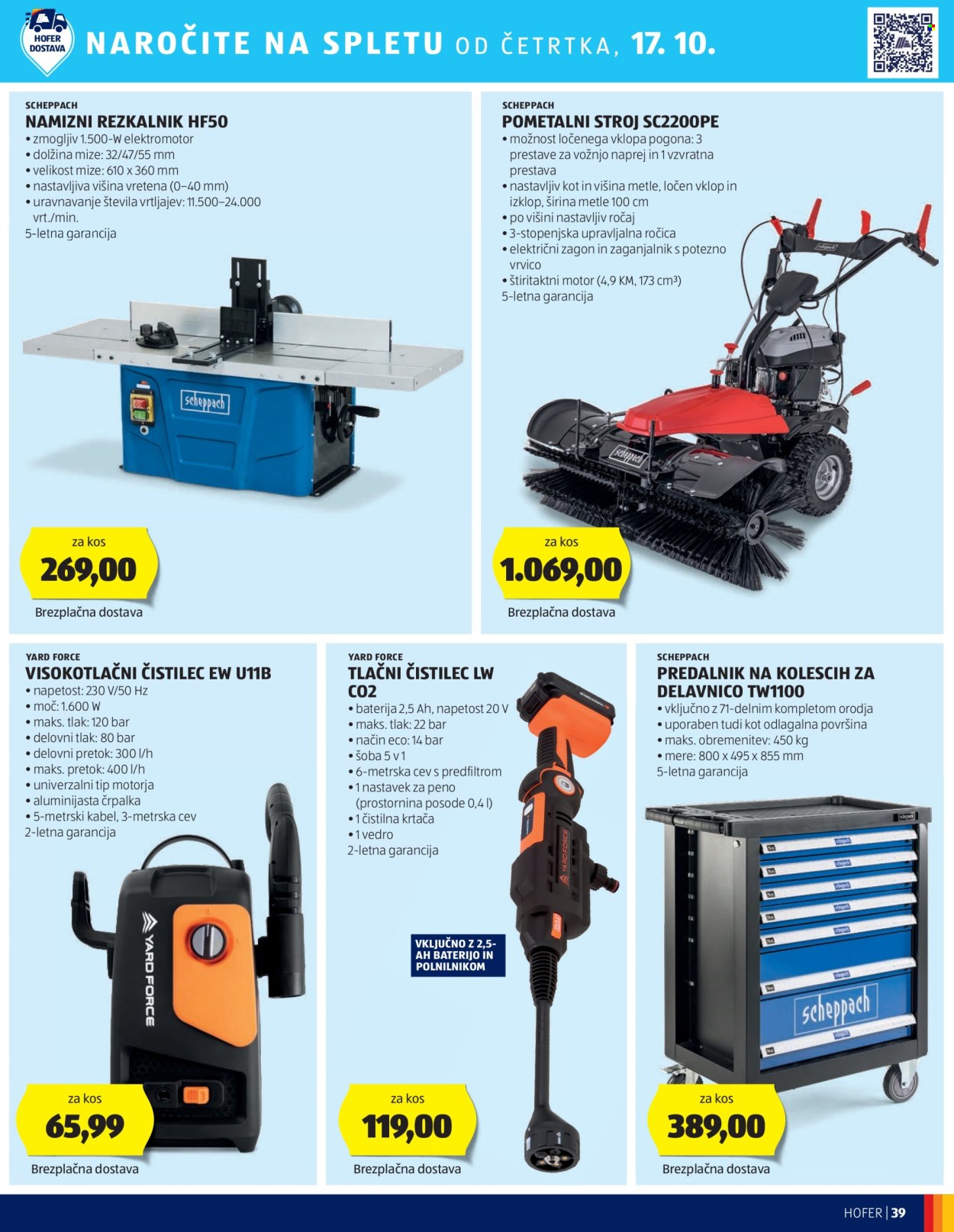 Hofer katalog - 10.10.2024 - 19.10.2024. Stran 39