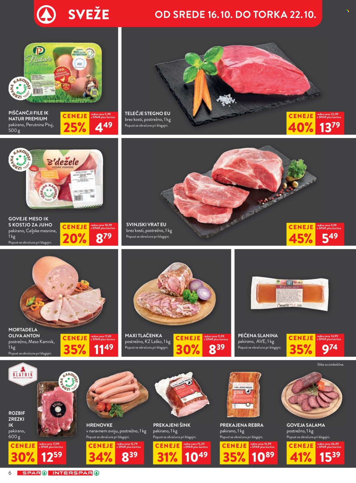 SPAR katalog - 16.10.2024 - 22.10.2024. Stran 10