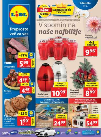 Lidl katalog - 17.10.2024 - 23.10.2024.