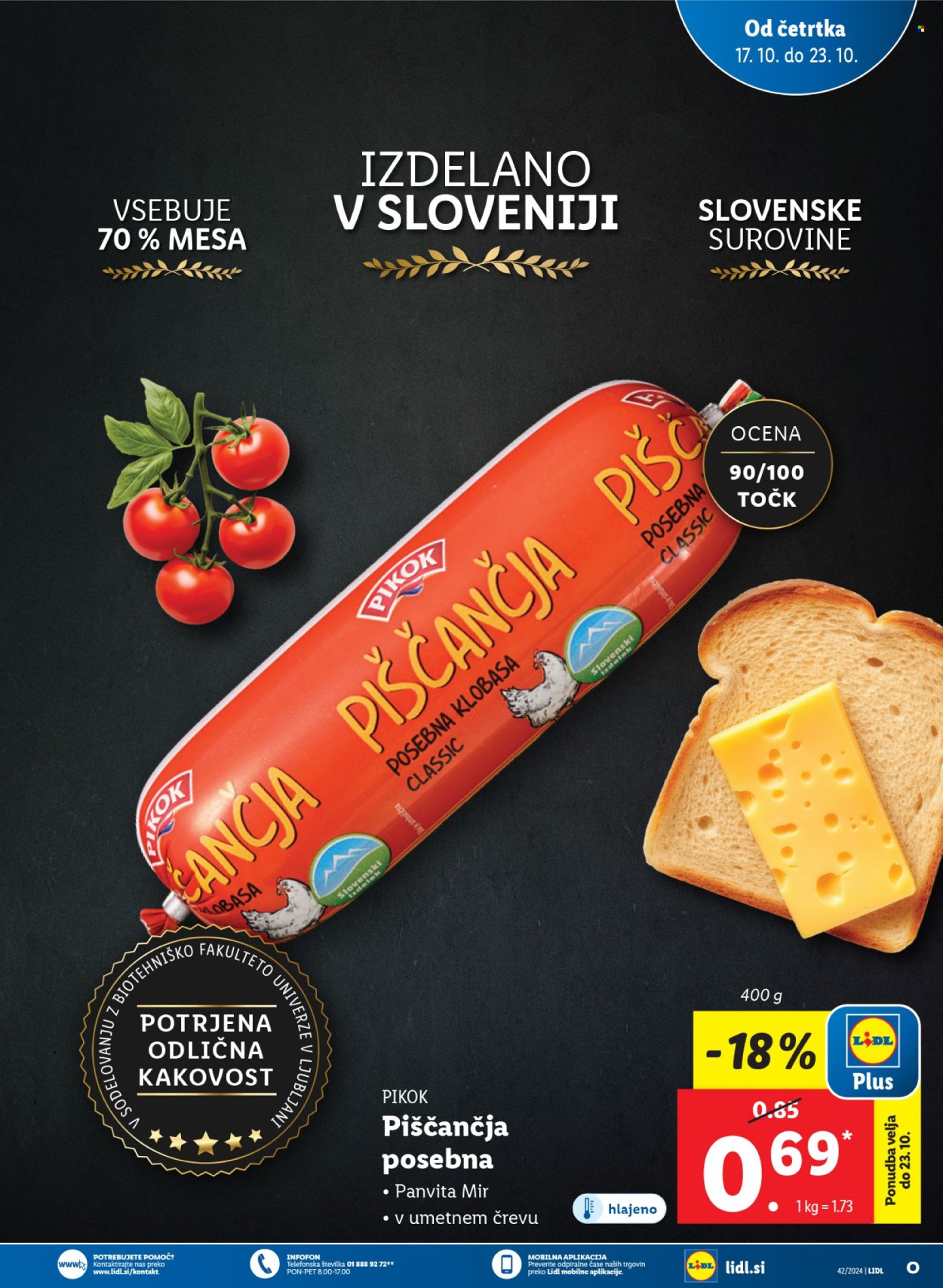 Lidl katalog - 17.10.2024 - 23.10.2024. Stran 23