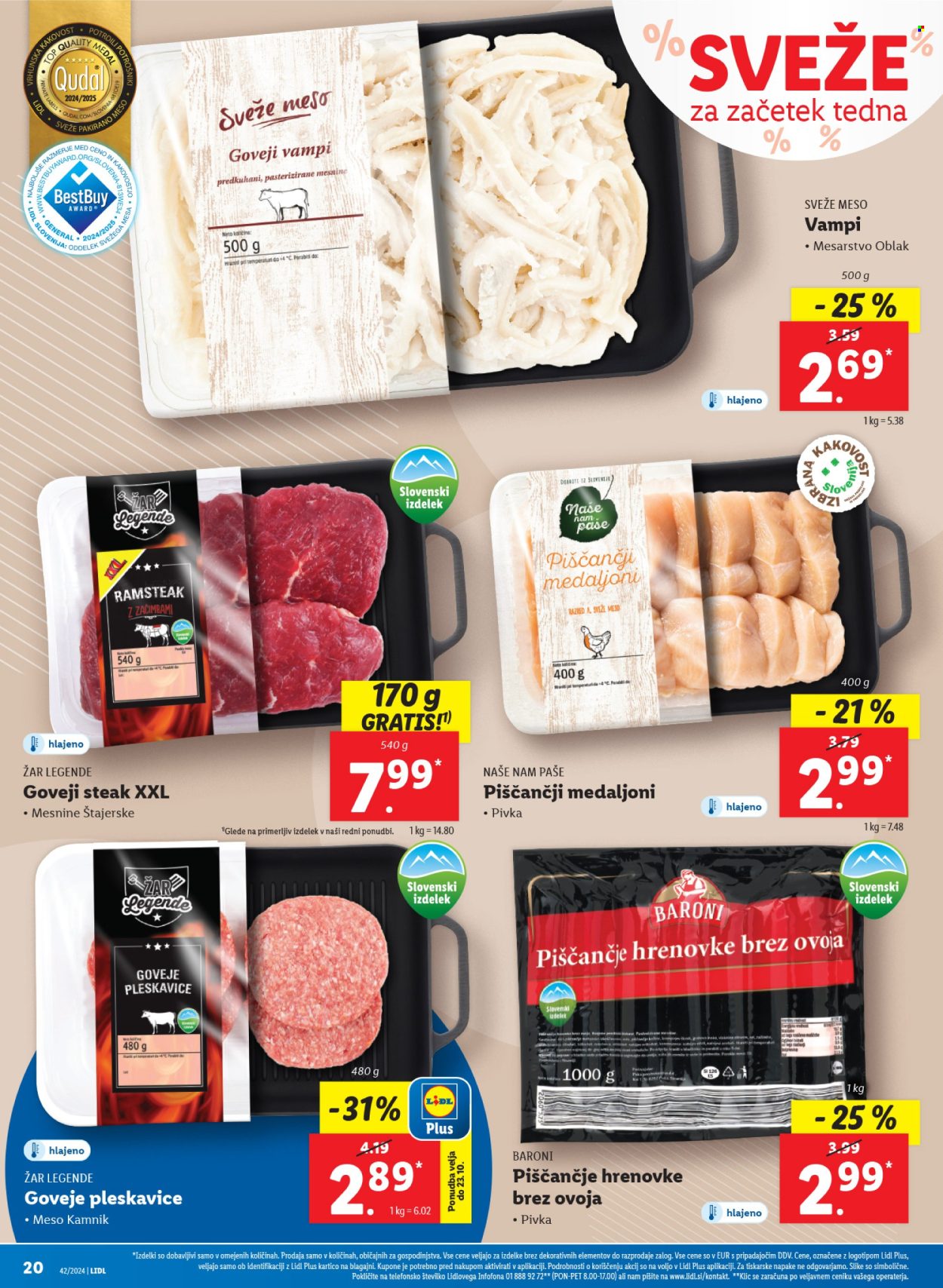 Lidl katalog - 17.10.2024 - 23.10.2024. Stran 42