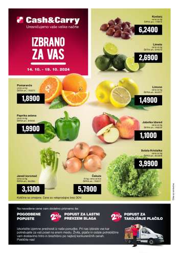 Mercator Cash & Carry katalog - 14.10.2024 - 19.10.2024.