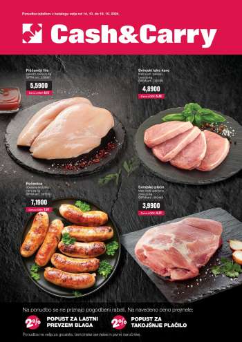 Mercator Cash & Carry katalog - 14.10.2024 - 19.10.2024.
