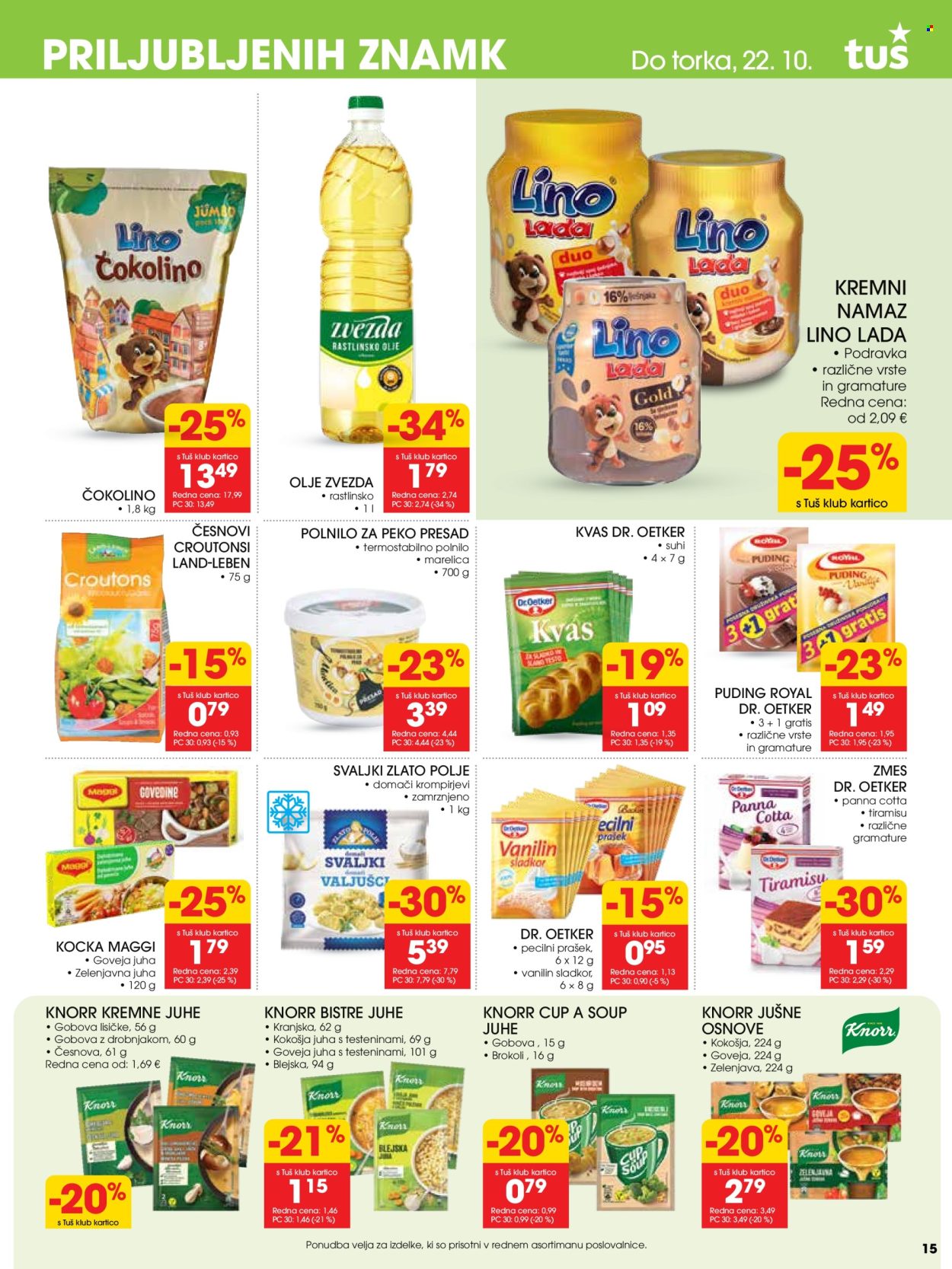 Tuš katalog - 16.10.2024 - 22.10.2024. Stran 15