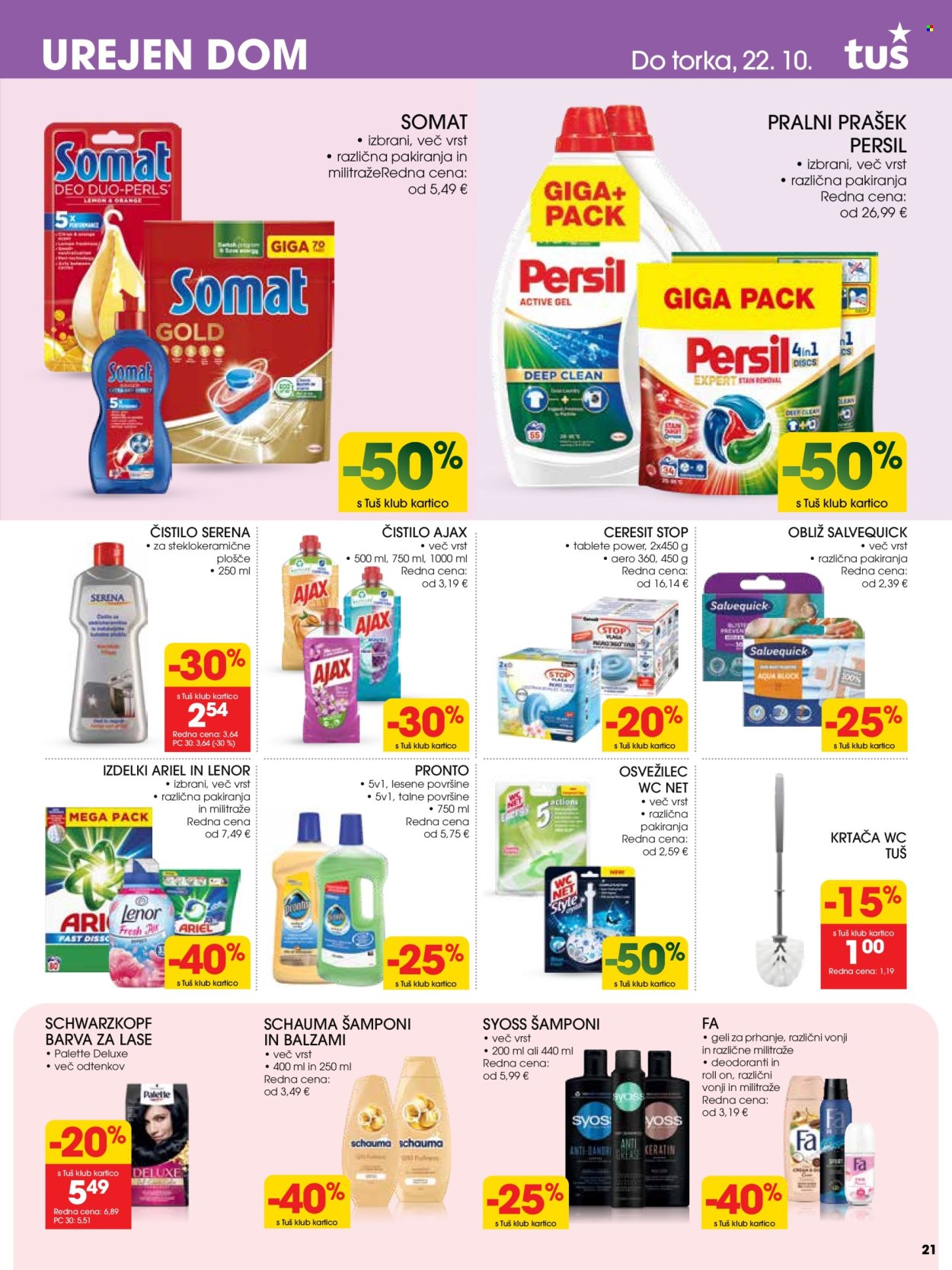 Tuš katalog - 16.10.2024 - 22.10.2024. Stran 21