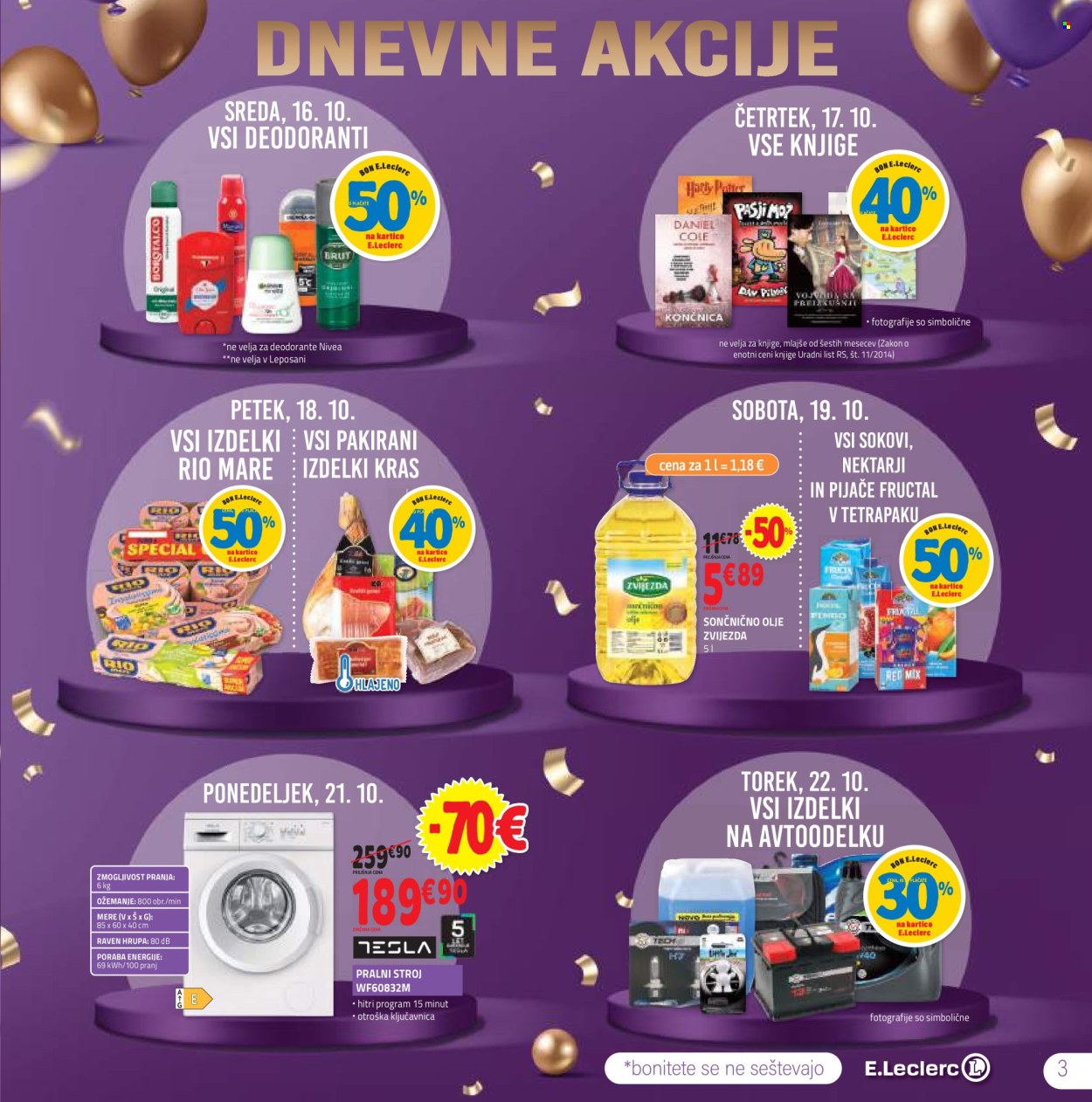 E.Leclerc katalog - 16.10.2024 - 26.10.2024. Stran 3