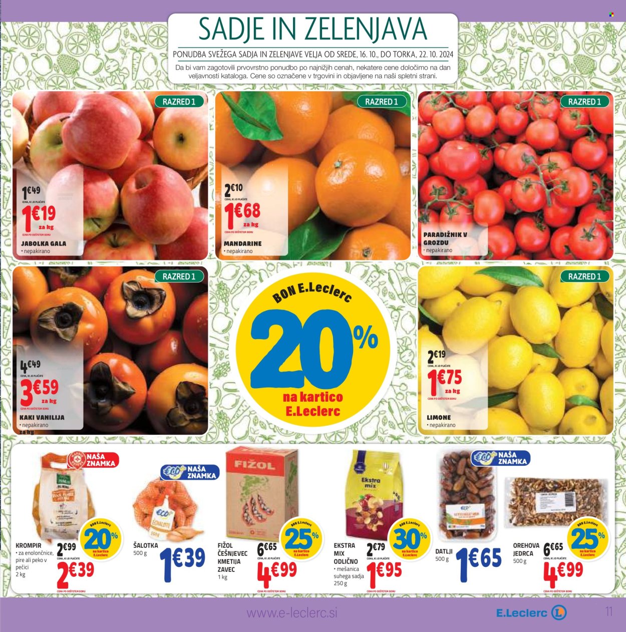E.Leclerc katalog - 16.10.2024 - 26.10.2024. Stran 11