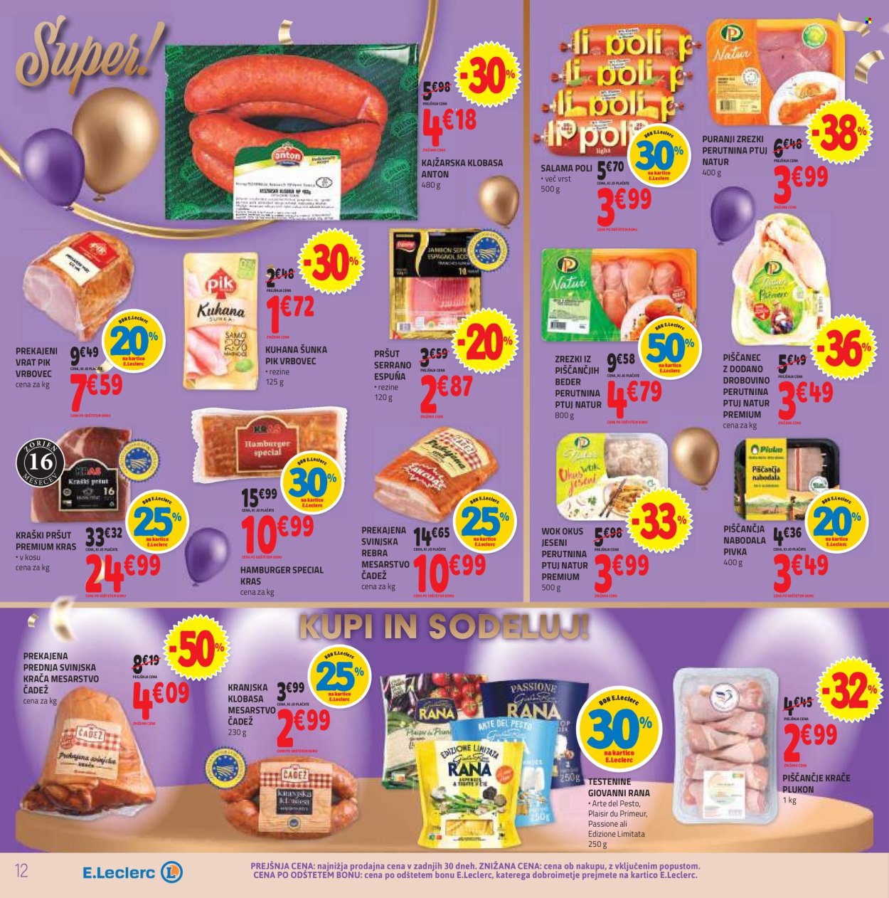 E.Leclerc katalog - 16.10.2024 - 26.10.2024. Stran 12
