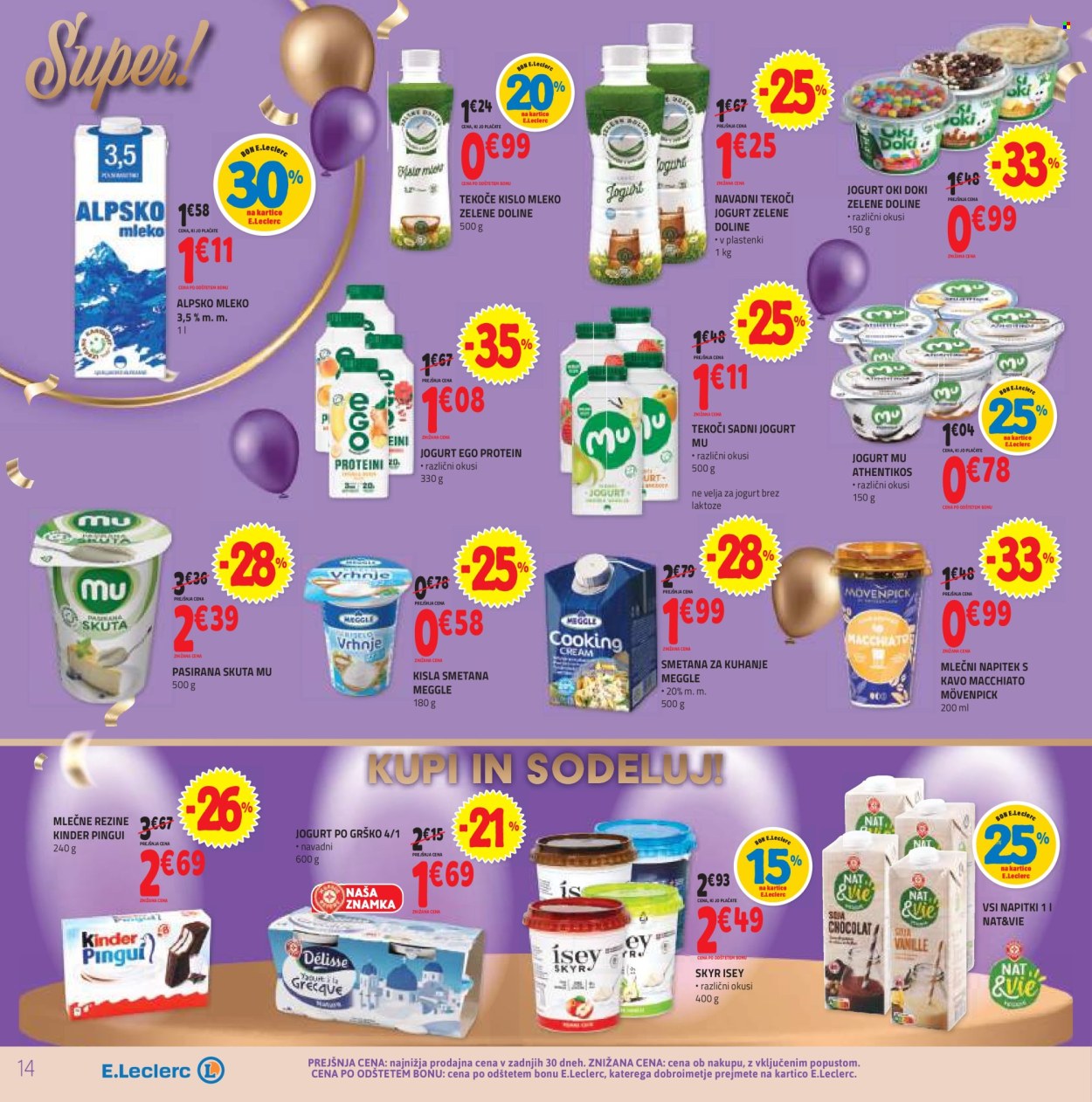 E.Leclerc katalog - 16.10.2024 - 26.10.2024. Stran 14