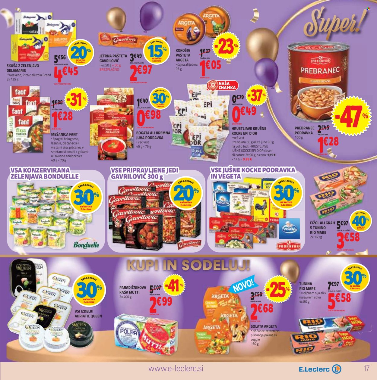 E.Leclerc katalog - 16.10.2024 - 26.10.2024. Stran 17