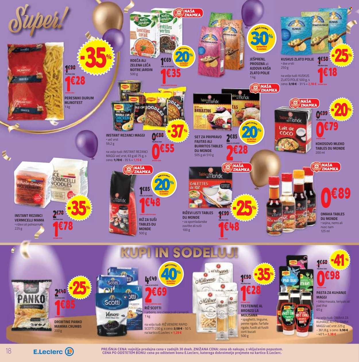 E.Leclerc katalog - 16.10.2024 - 26.10.2024. Stran 18