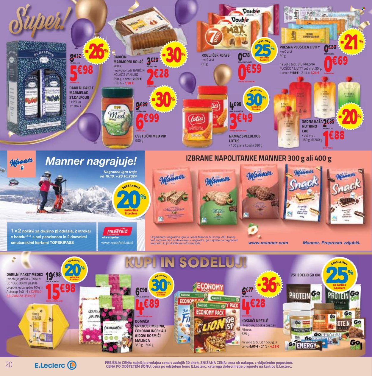E.Leclerc katalog - 16.10.2024 - 26.10.2024. Stran 20