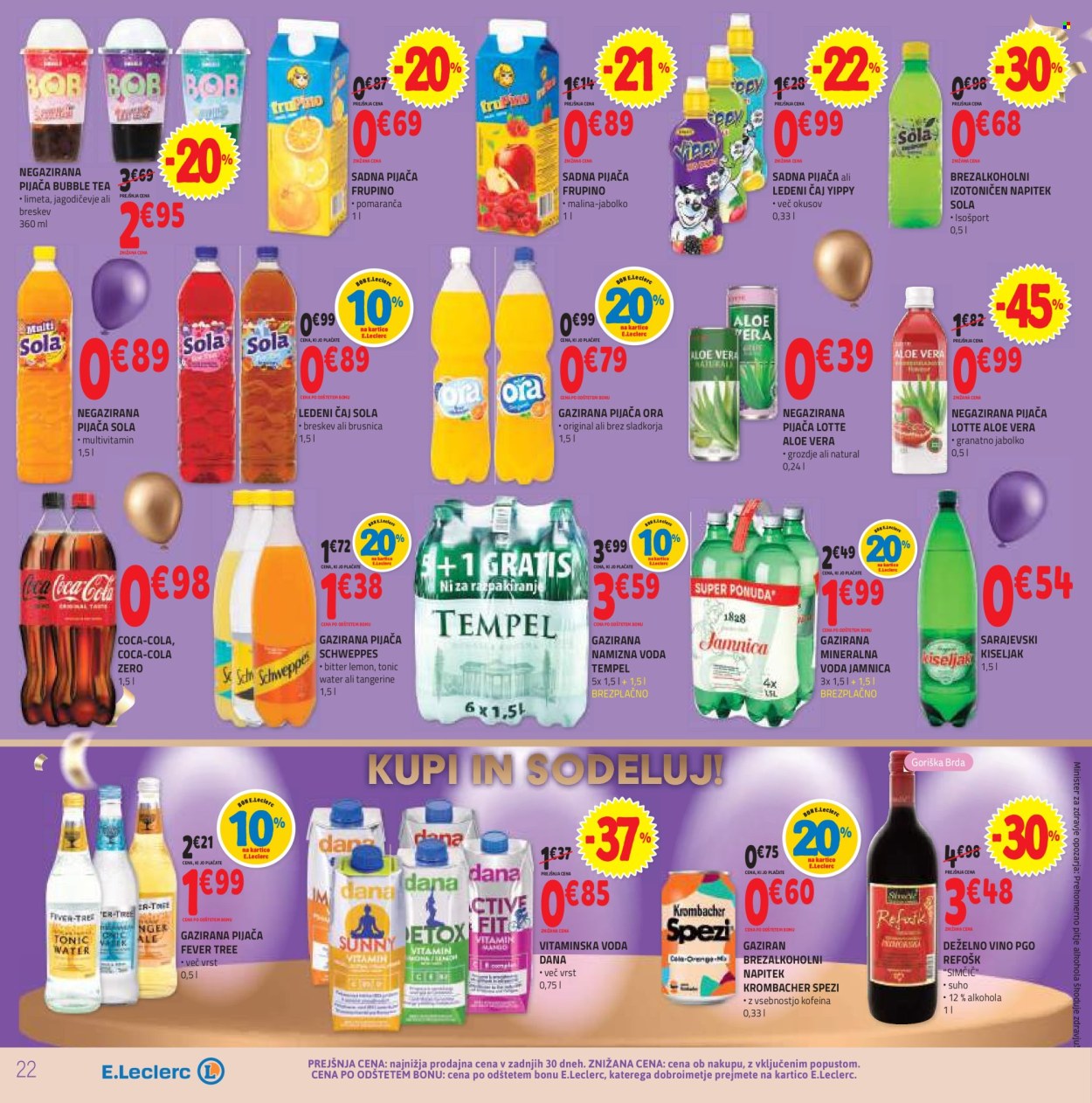 E.Leclerc katalog - 16.10.2024 - 26.10.2024. Stran 22
