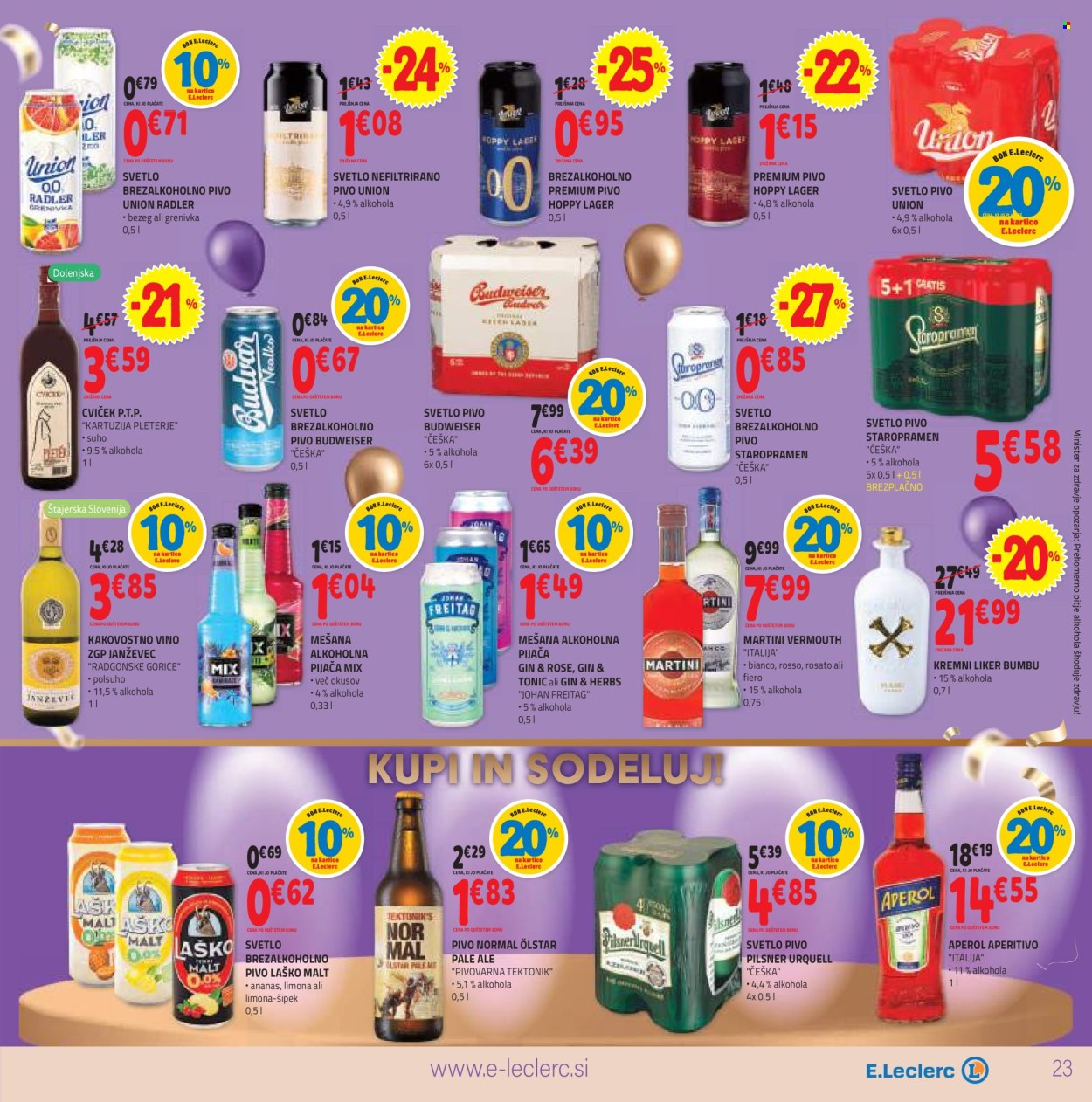 E.Leclerc katalog - 16.10.2024 - 26.10.2024. Stran 23