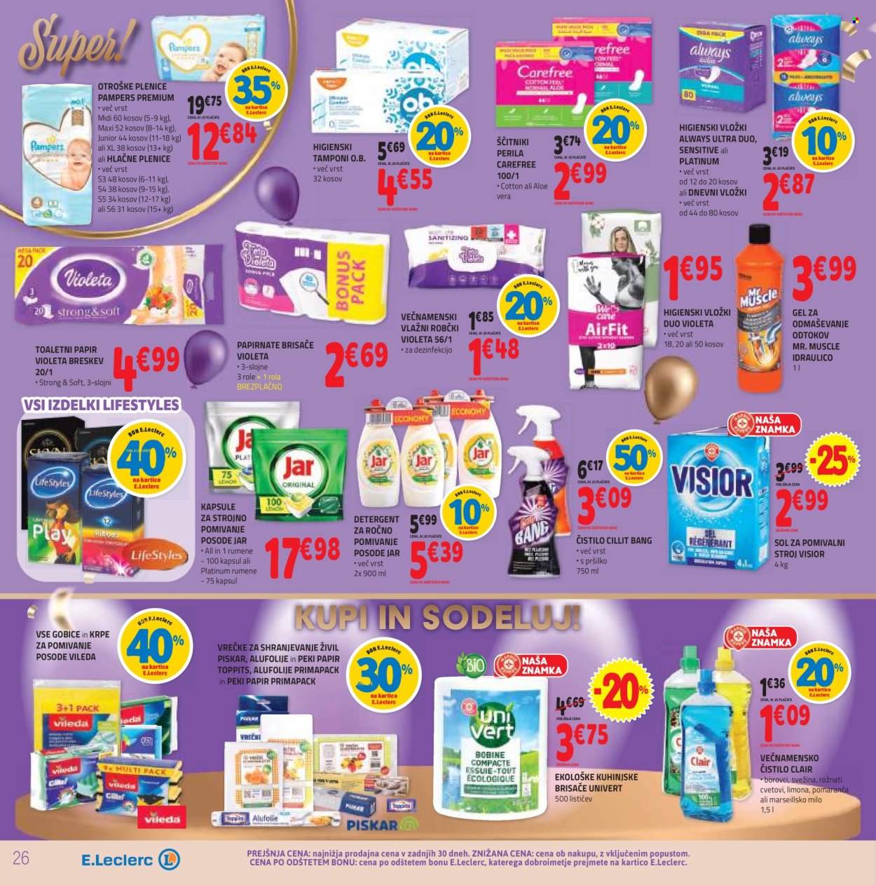 E.Leclerc katalog - 16.10.2024 - 26.10.2024. Stran 26