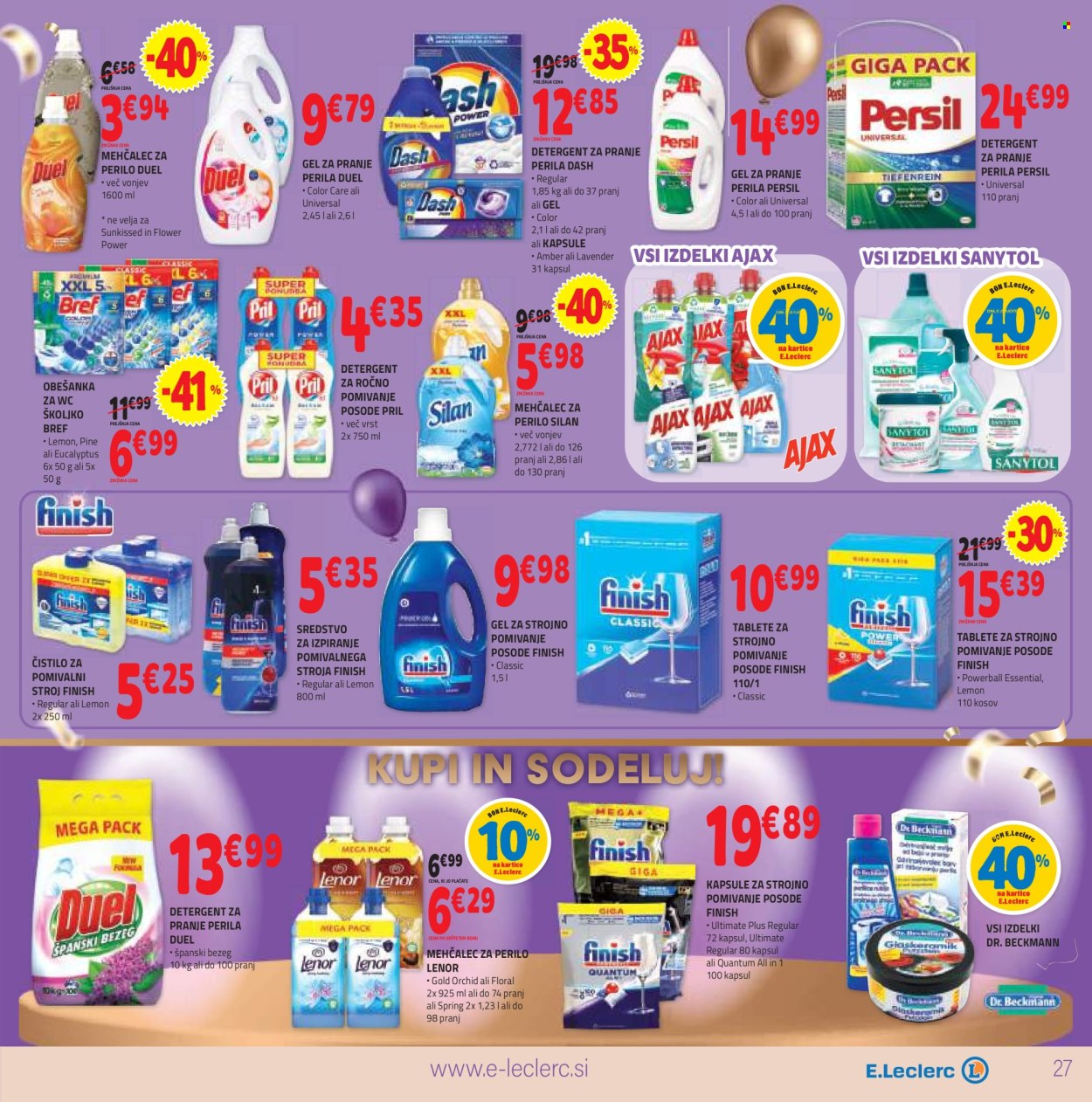 E.Leclerc katalog - 16.10.2024 - 26.10.2024. Stran 27