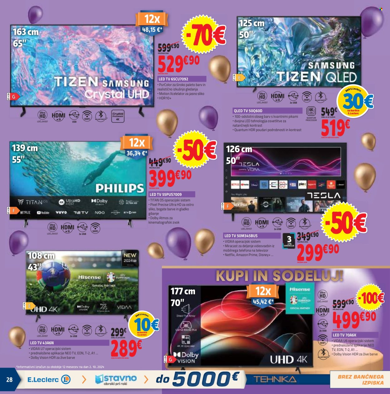 E.Leclerc katalog - 16.10.2024 - 26.10.2024. Stran 28
