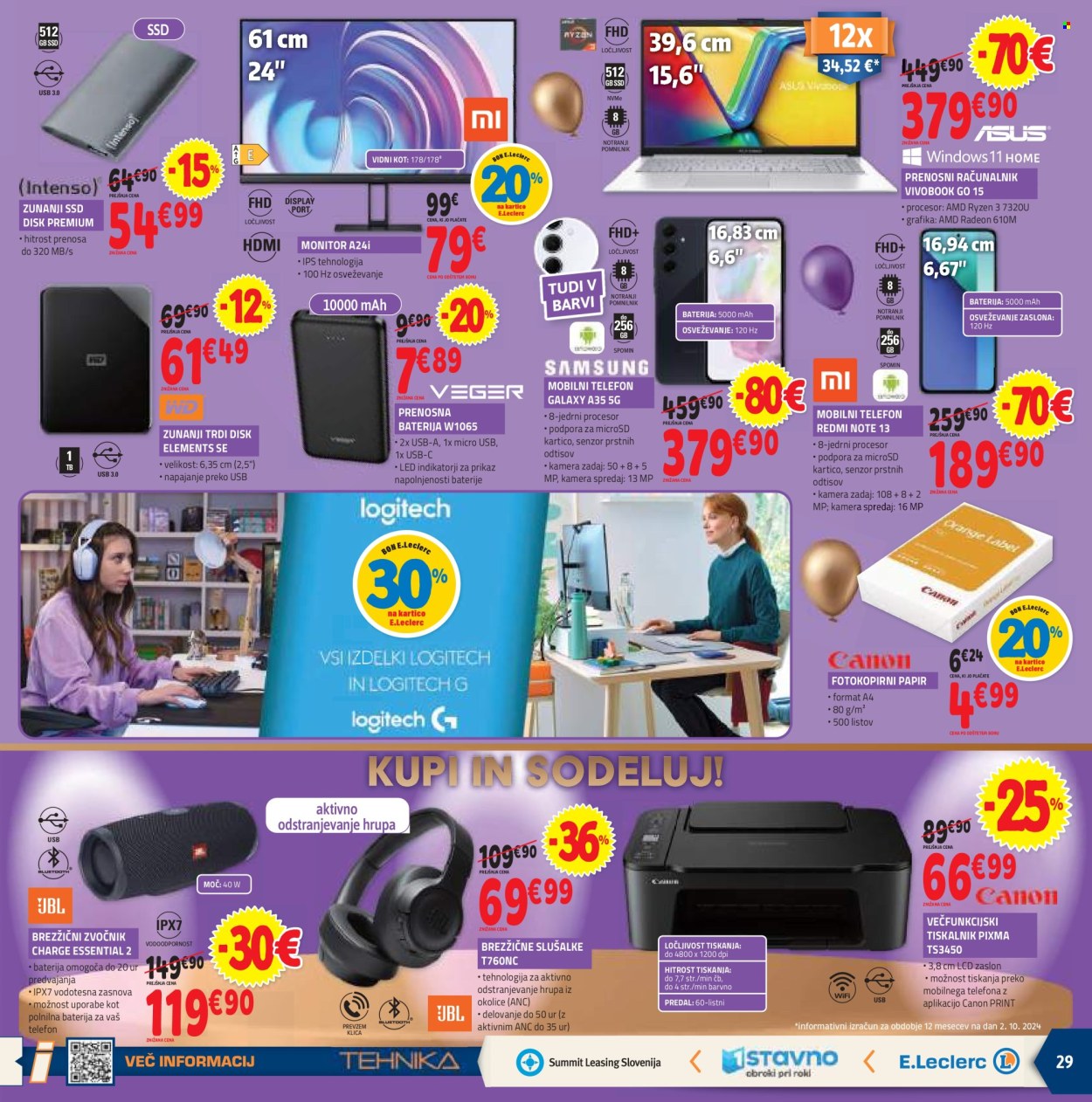 E.Leclerc katalog - 16.10.2024 - 26.10.2024. Stran 29
