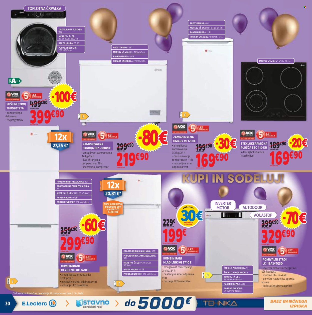E.Leclerc katalog - 16.10.2024 - 26.10.2024. Stran 30