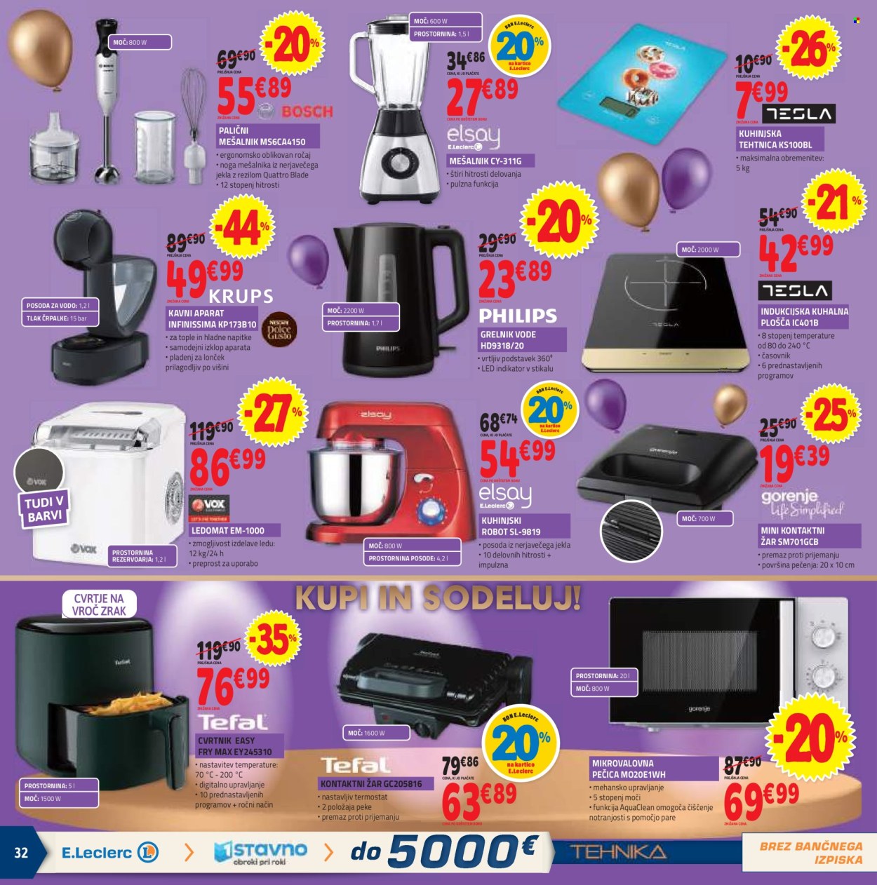 E.Leclerc katalog - 16.10.2024 - 26.10.2024. Stran 32