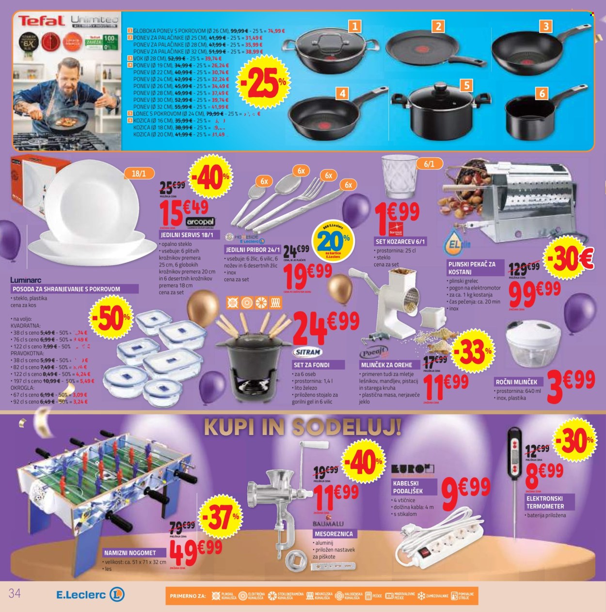 E.Leclerc katalog - 16.10.2024 - 26.10.2024. Stran 34