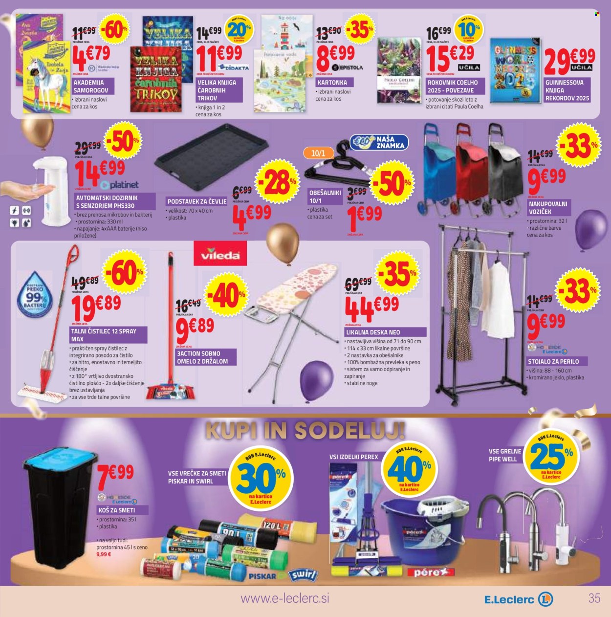 E.Leclerc katalog - 16.10.2024 - 26.10.2024. Stran 35