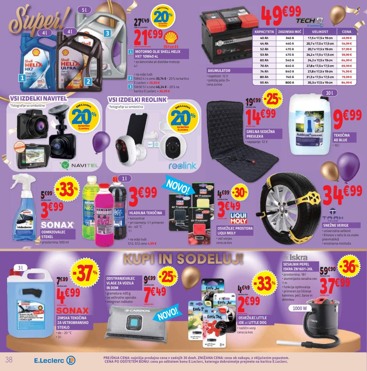 E.Leclerc katalog - 16.10.2024 - 26.10.2024. Stran 38