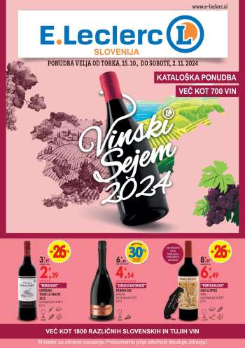 E.Leclerc katalog - 15.10.2024 - 2.11.2024.
