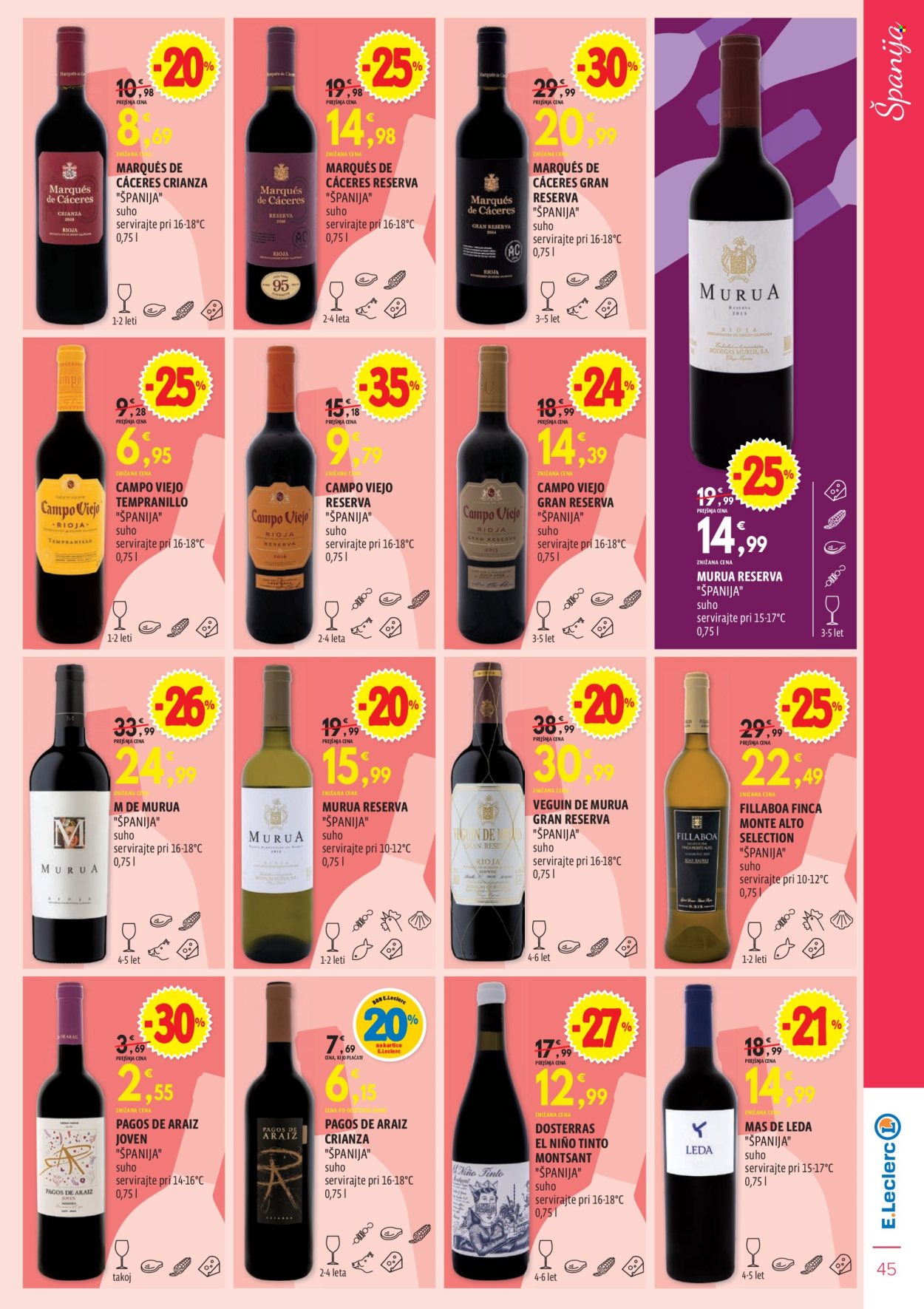 E.Leclerc katalog - 15.10.2024 - 2.11.2024. Stran 45