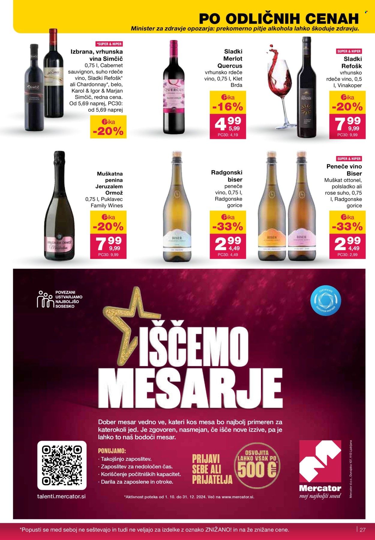 Mercator katalog - 17.10.2024 - 23.10.2024. Stran 27