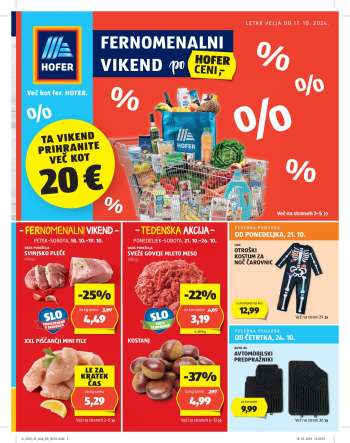 Hofer katalog - 17.10.2024 - 26.10.2024.