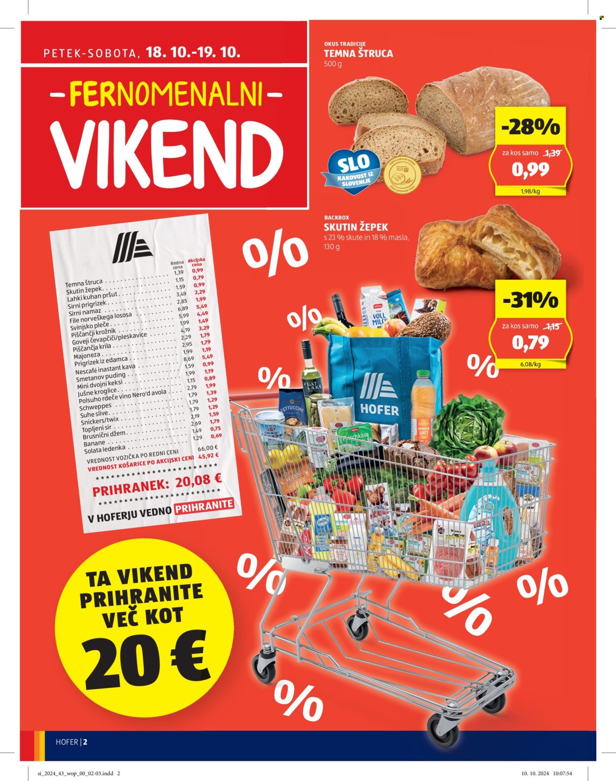 Hofer katalog - 17.10.2024 - 26.10.2024. Stran 2