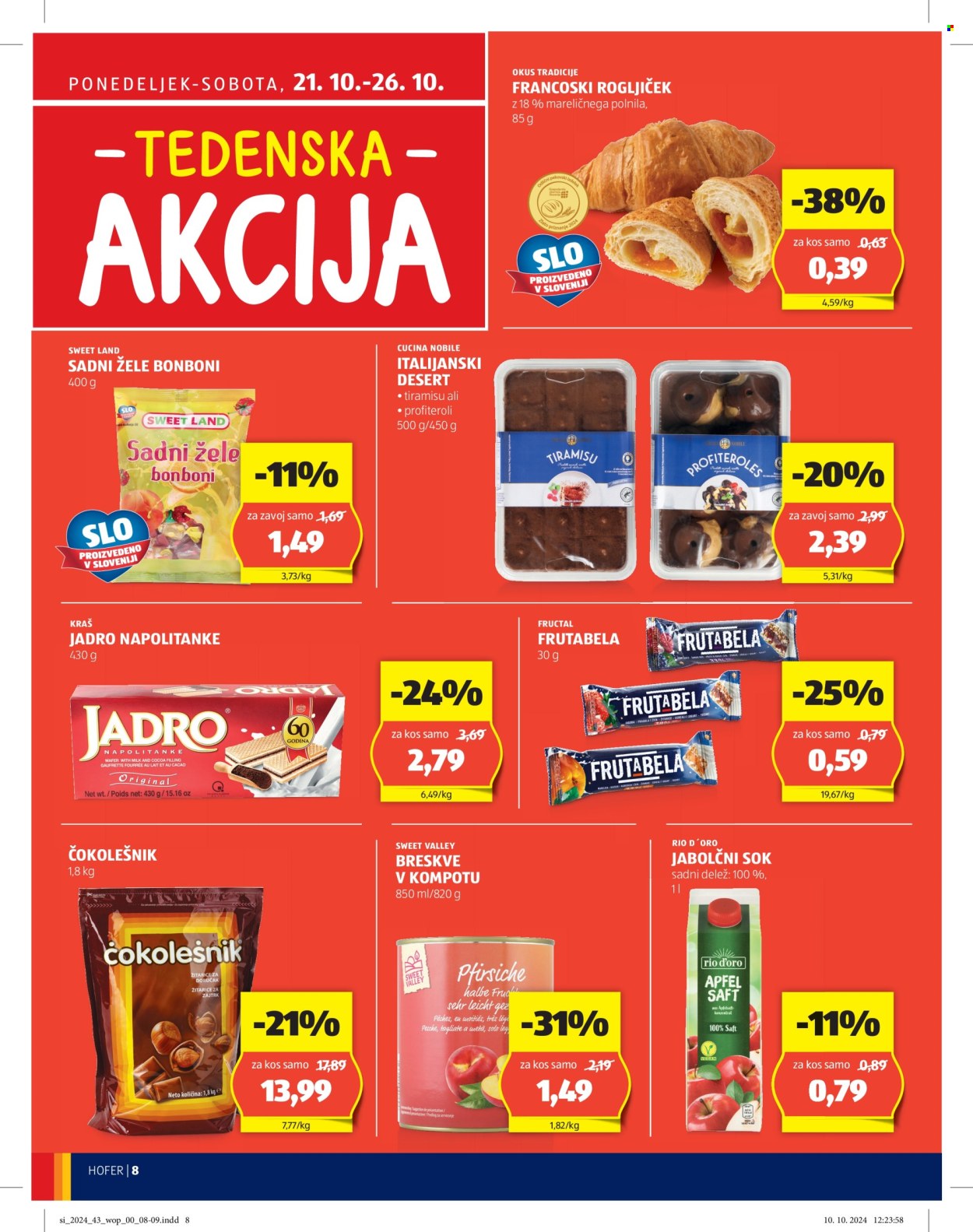 Hofer katalog - 17.10.2024 - 26.10.2024. Stran 8