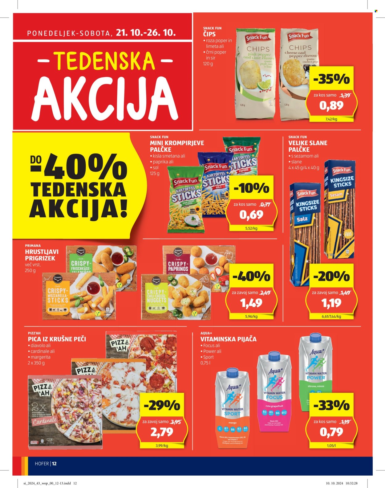 Hofer katalog - 17.10.2024 - 26.10.2024. Stran 12