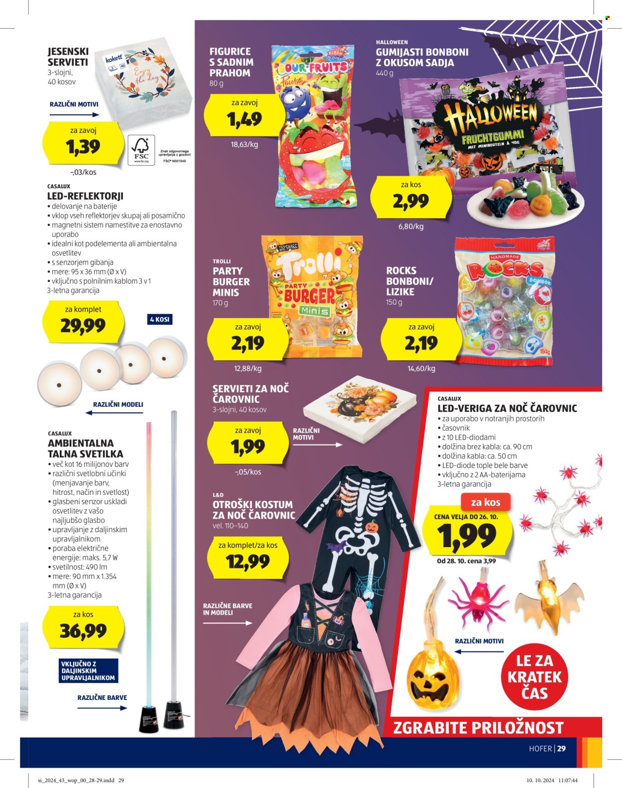 Hofer katalog - 17.10.2024 - 26.10.2024. Stran 29