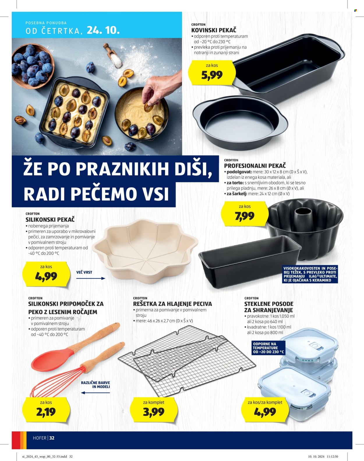 Hofer katalog - 17.10.2024 - 26.10.2024. Stran 32