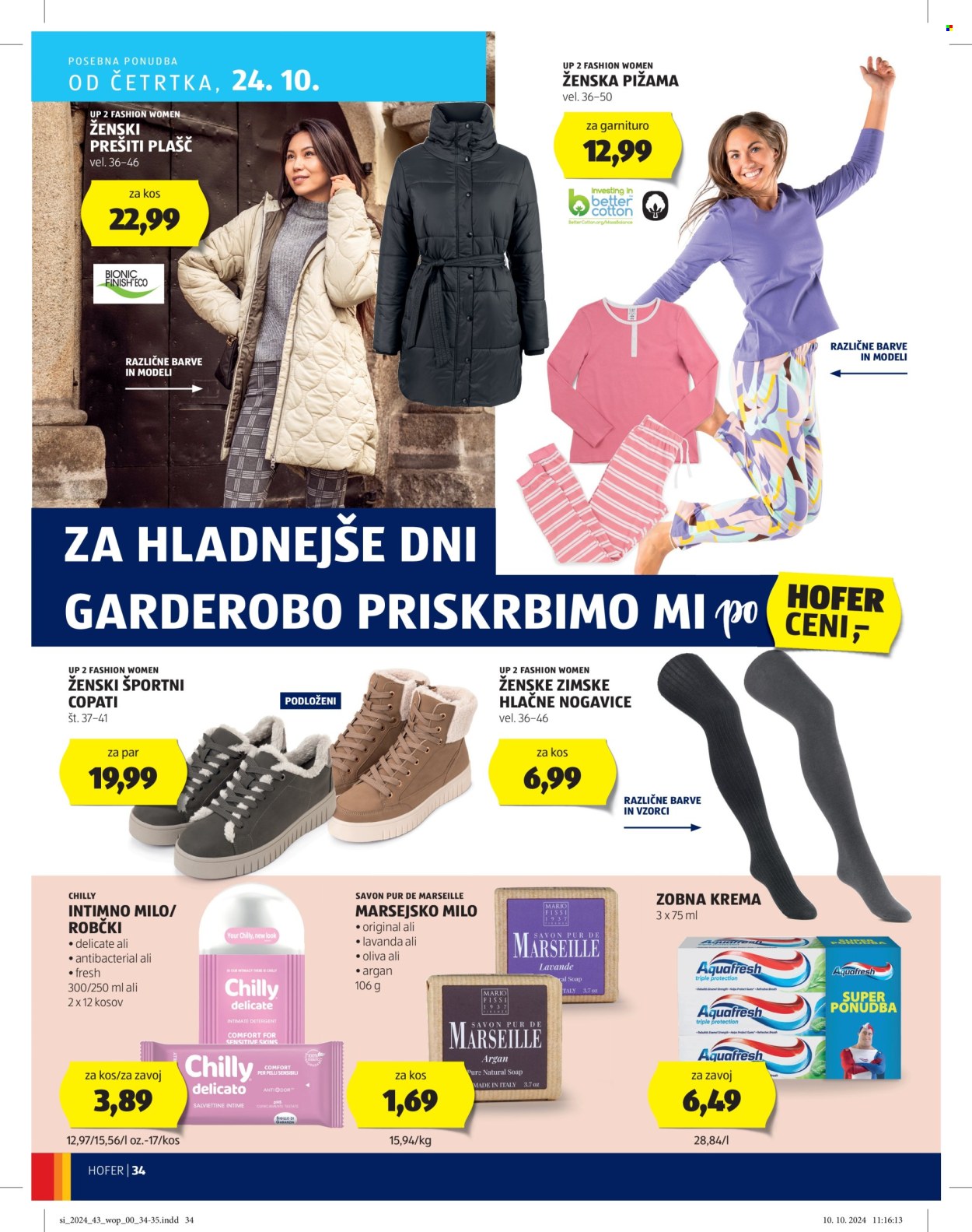 Hofer katalog - 17.10.2024 - 26.10.2024. Stran 34