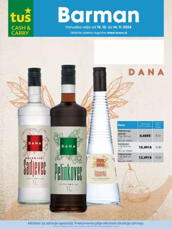 Tuš Cash & Carry katalog - 15.10.2024 - 14.11.2024.