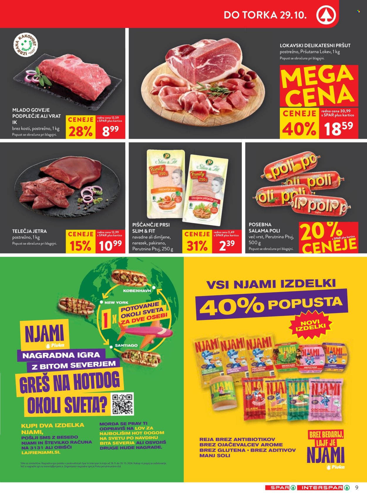 SPAR katalog - 23.10.2024 - 5.11.2024. Stran 9