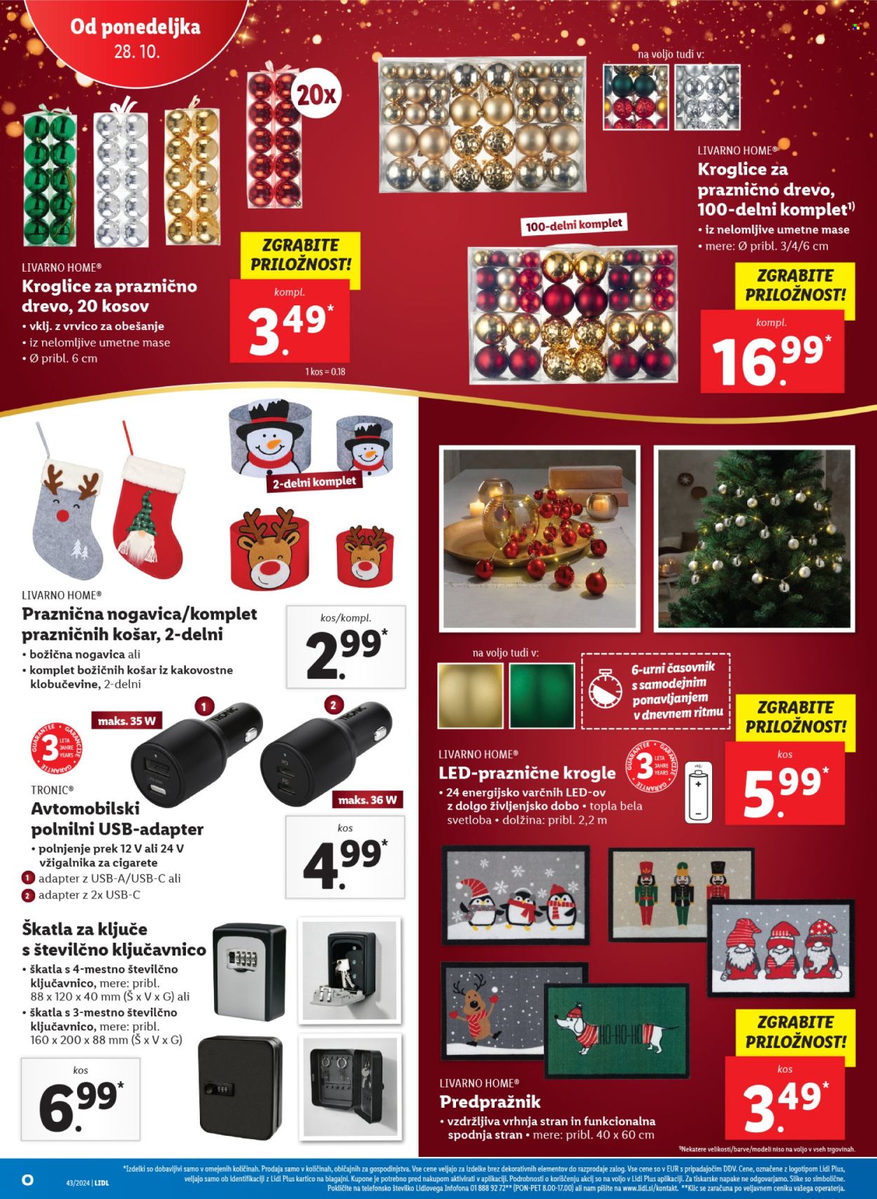 Lidl katalog - 24.10.2024 - 30.10.2024. Stran 52
