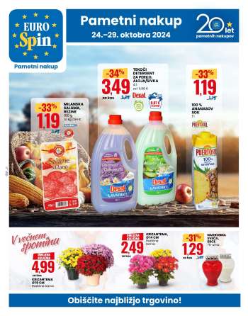 EuroSpin katalog - 24.10.2024 - 29.10.2024.