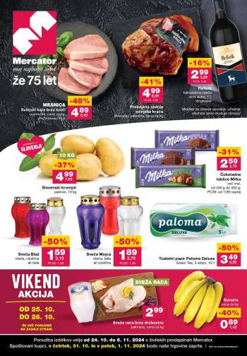 Mercator katalog - 24.10.2024 - 6.11.2024.