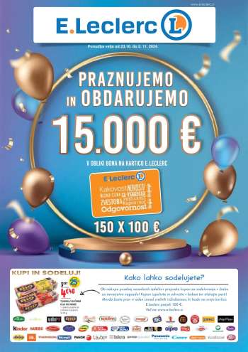 E.Leclerc katalog - 23.10.2024 - 2.11.2024.
