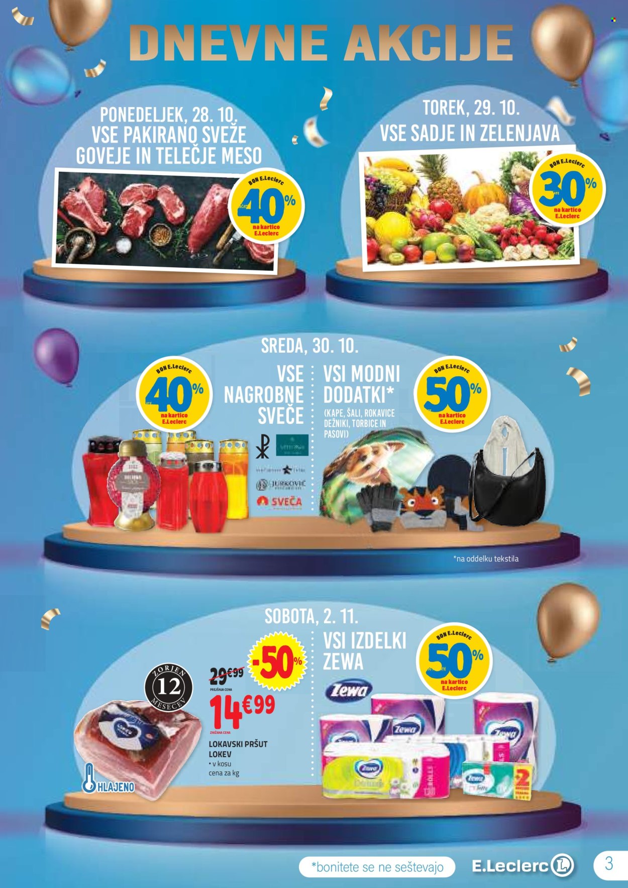 E.Leclerc katalog - 23.10.2024 - 2.11.2024. Stran 3