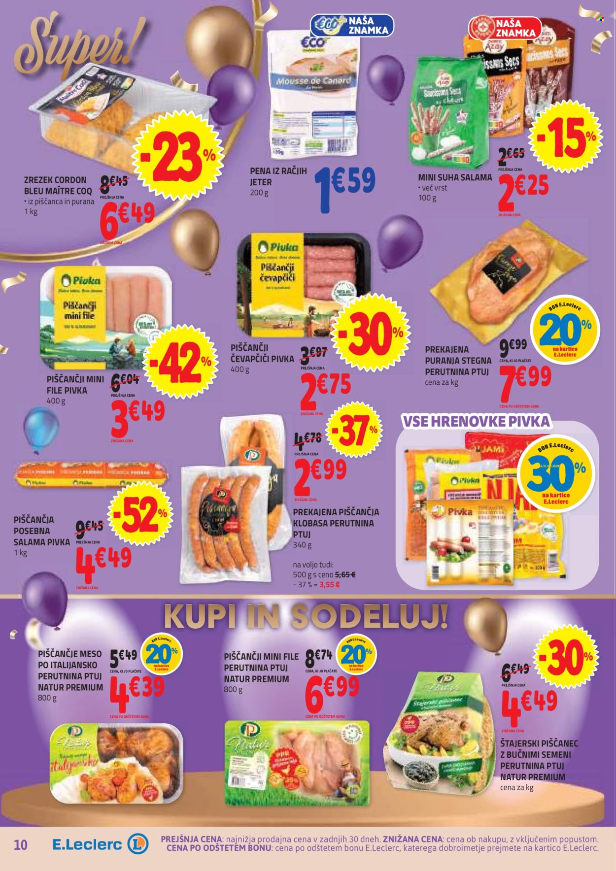 E.Leclerc katalog - 23.10.2024 - 2.11.2024. Stran 10