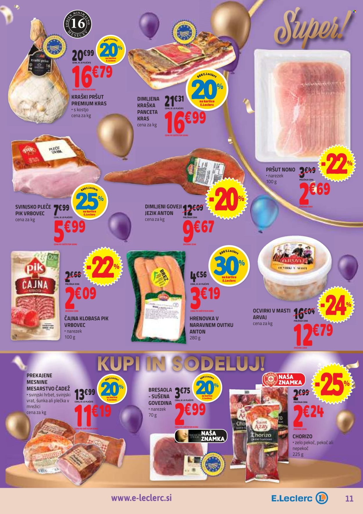 E.Leclerc katalog - 23.10.2024 - 2.11.2024. Stran 11