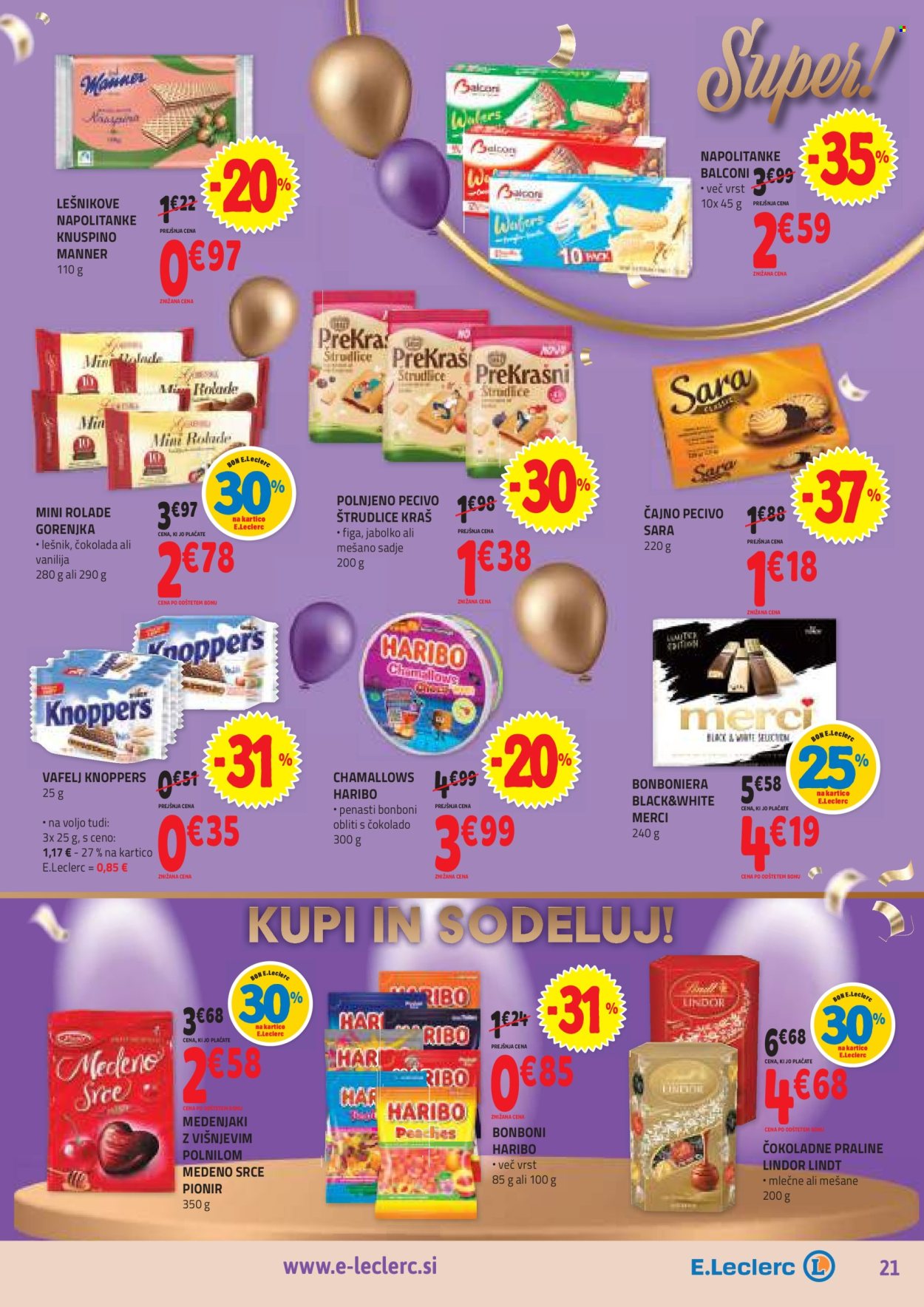E.Leclerc katalog - 23.10.2024 - 2.11.2024. Stran 21