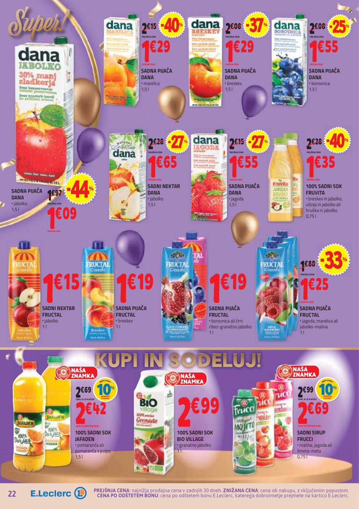 E.Leclerc katalog - 23.10.2024 - 2.11.2024. Stran 22